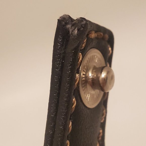 Nine West gray herringbone tweed convertible baguette purse - Picture 11 of 16